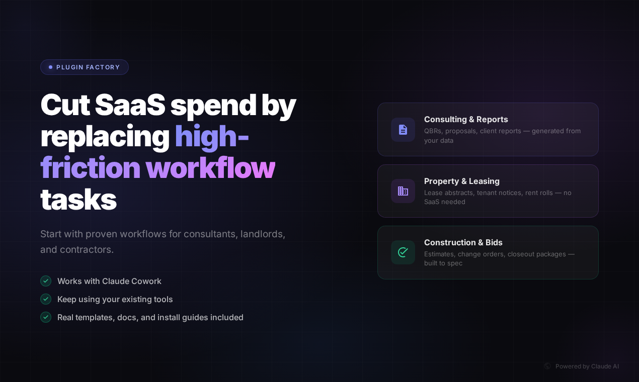 Plugin Factory gallery image