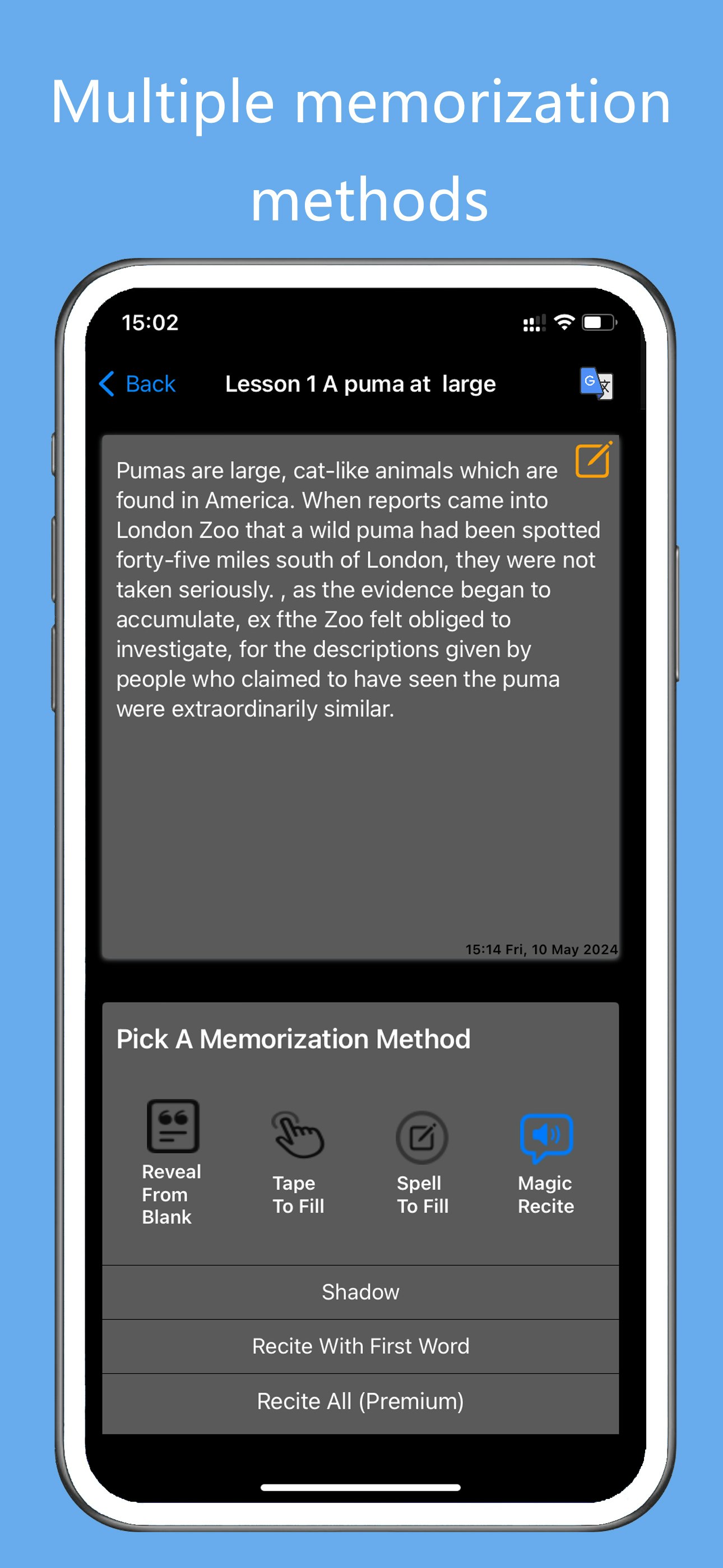MagicMemo gallery image