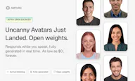 AVTR-1 Real-Time Open Weights Model