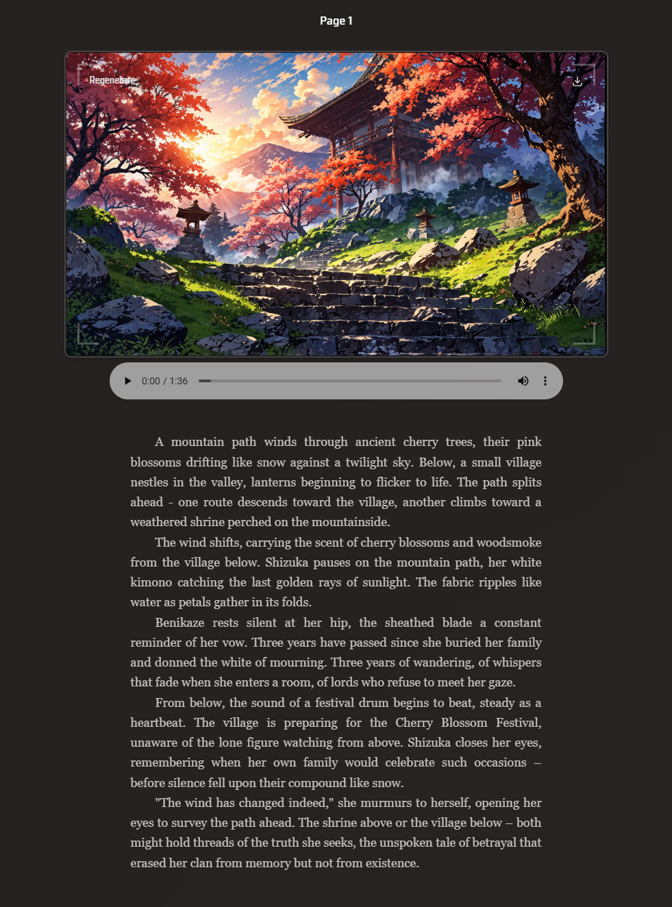Taleweaver screenshot 1