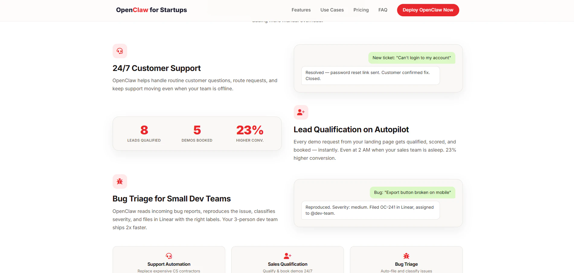 OpenClaw for Startups screenshot 1