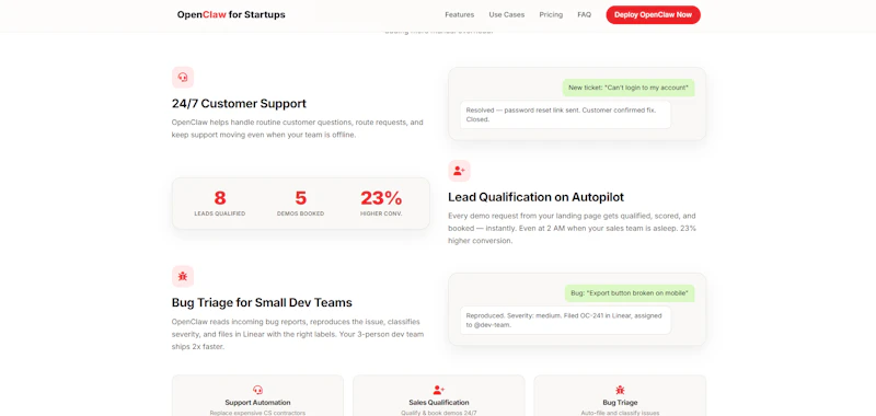 OpenClaw for Startups screenshot 2