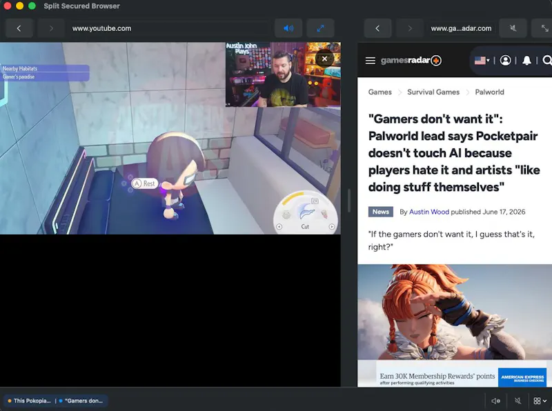 Split Secured Browser screenshot 6