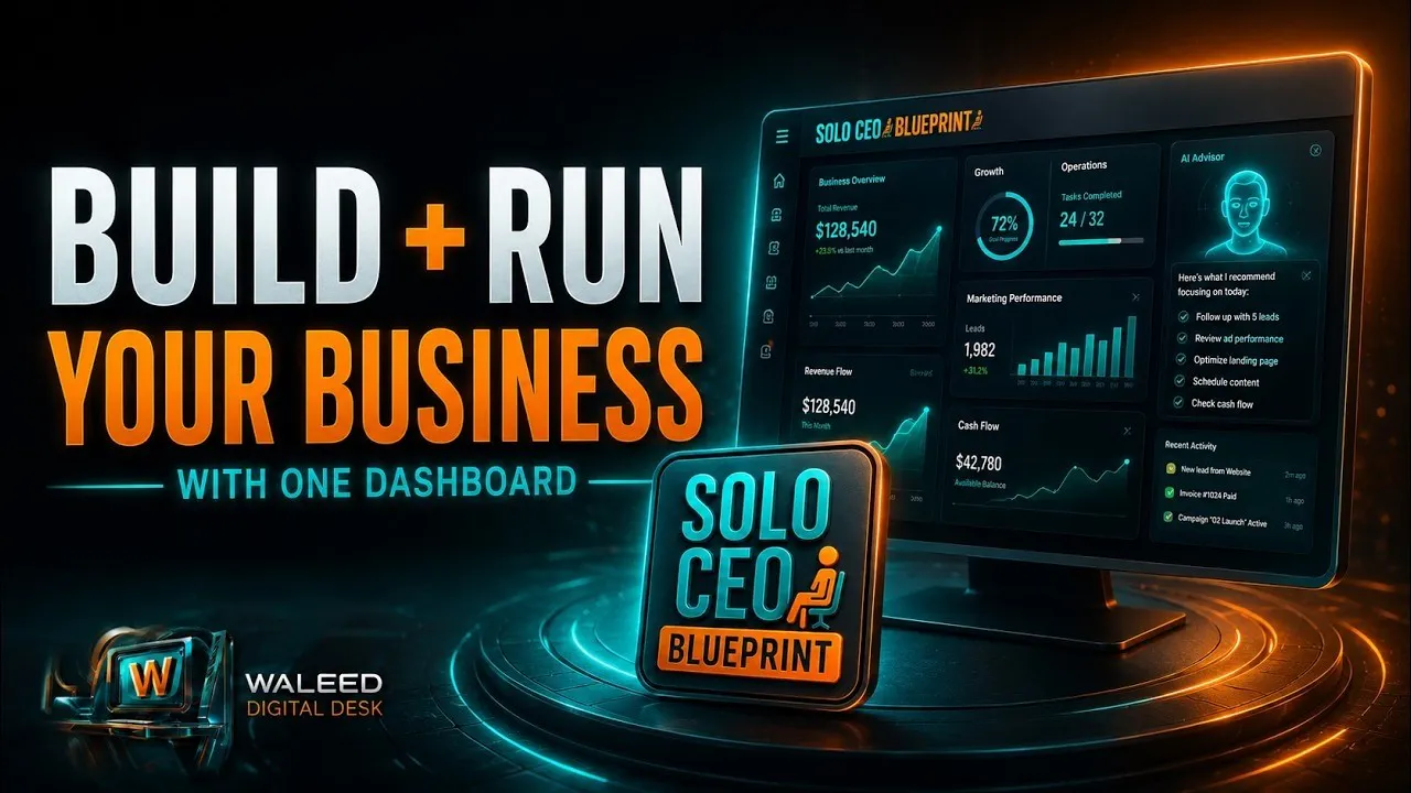 Solo CEO Blueprint Dashboard gallery image