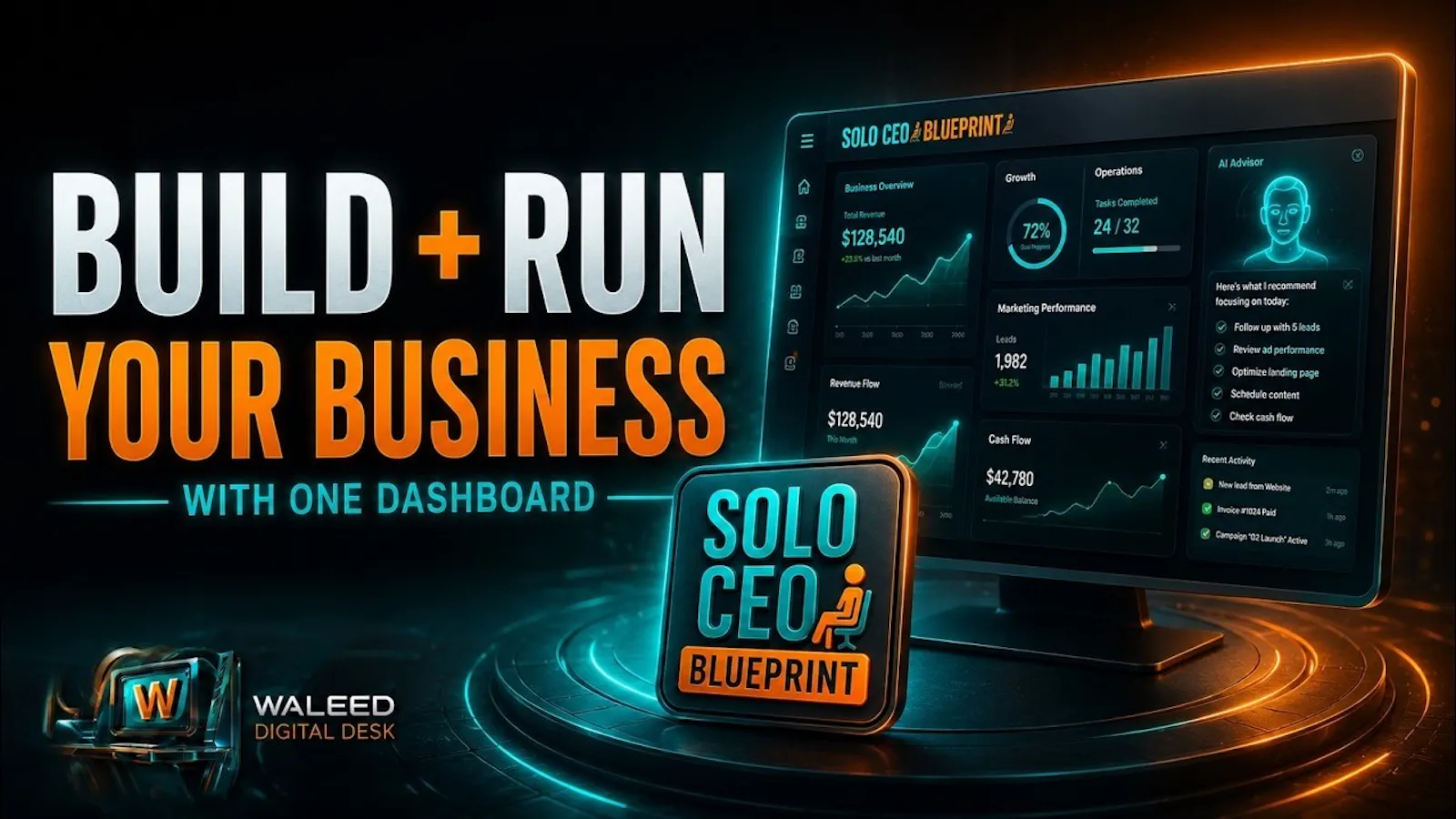 Solo CEO Blueprint Dashboard screenshot 1 (video preview)