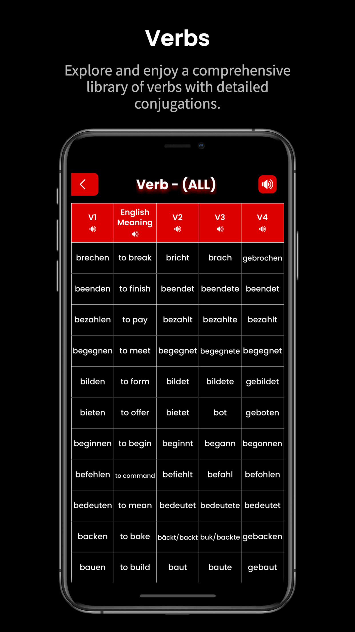 Verb Forms - German media 3