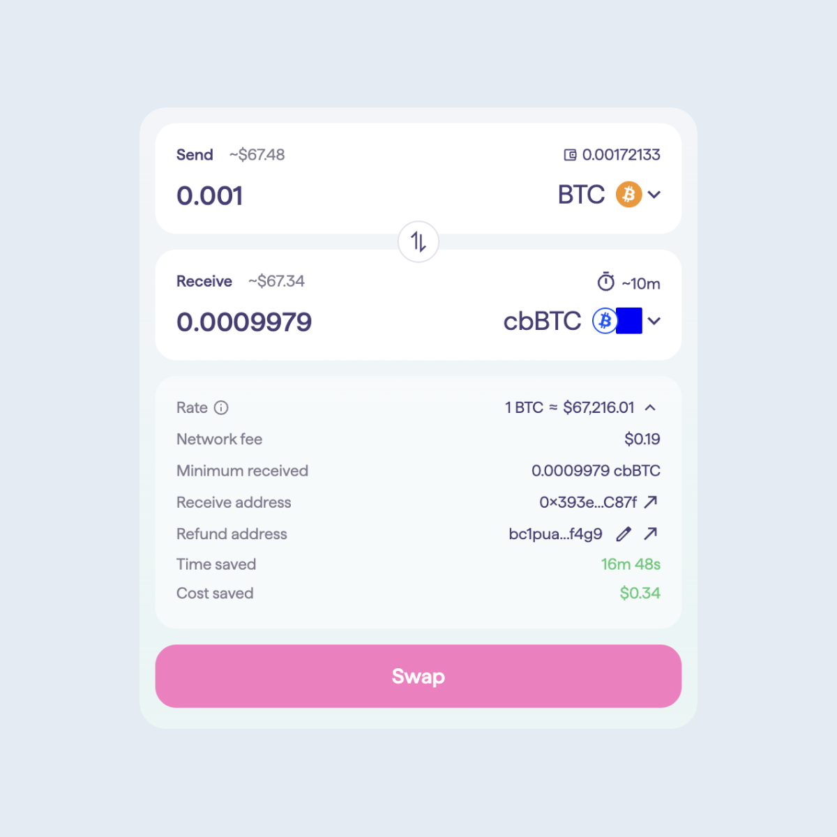 Garden Finance - Screenshot 2 showing product features and functionality