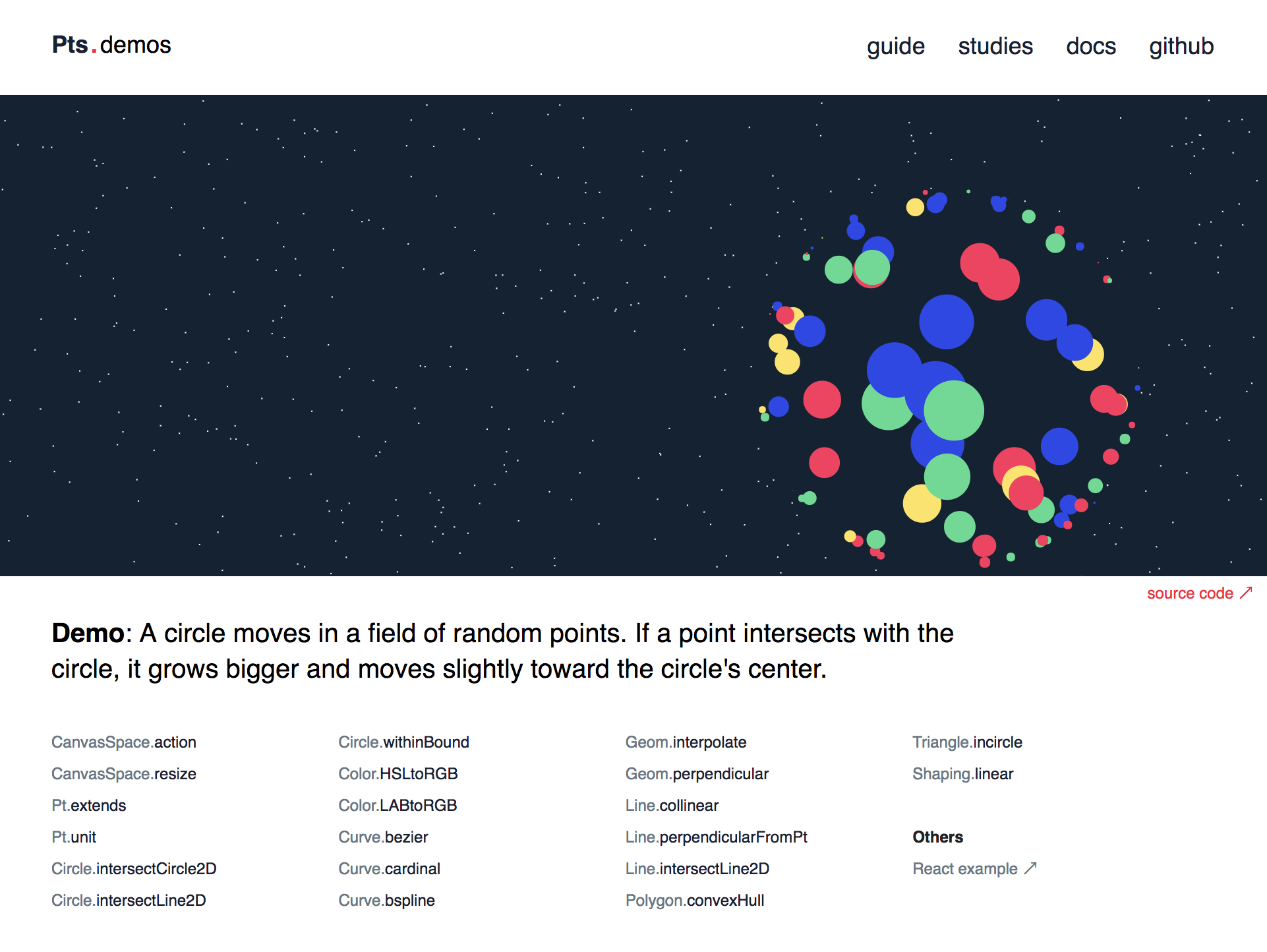Pts.js gallery image