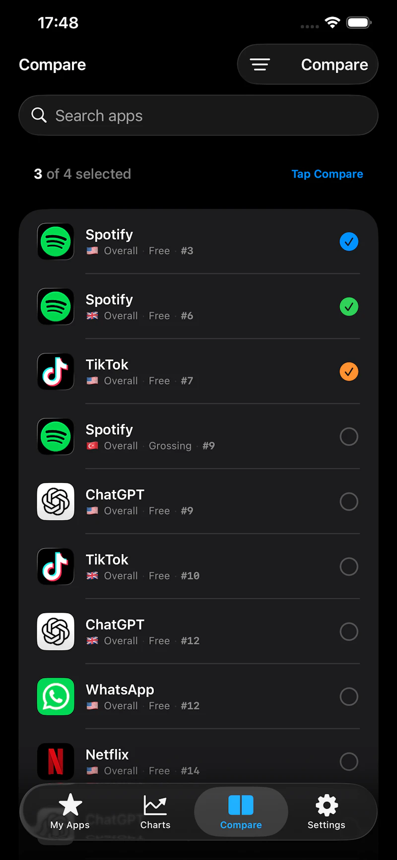 Rankify: ASO Rank Analytics screenshot 7