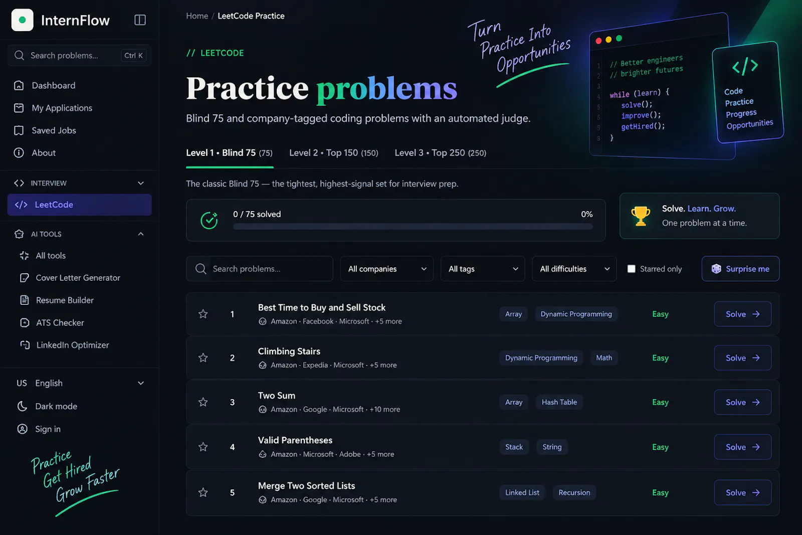 InternFlow screenshot 5