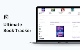 Notion Ultimate Book Tracker media 1