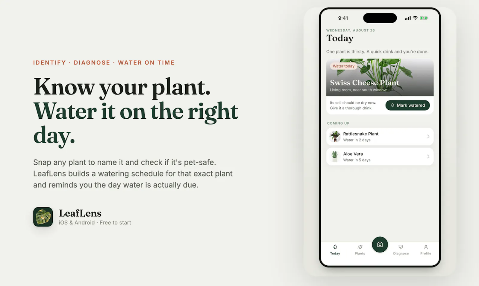 LeafLens screenshot 1