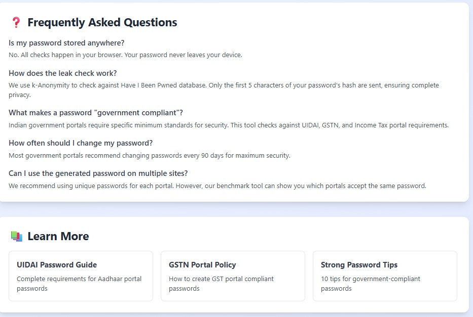 Password Strength Checker & Generator gallery image