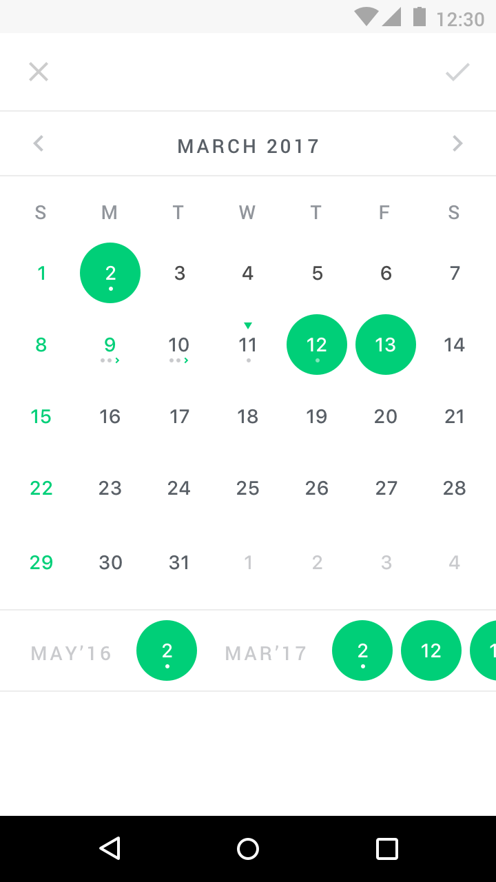 CosmoCalendar gallery image