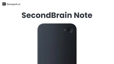 SecondBrain Note by GenSpark gallery image