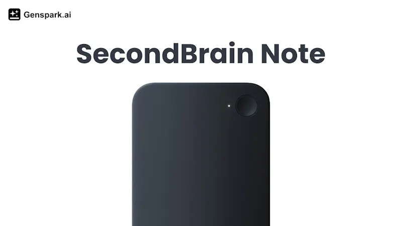 SecondBrain Note by GenSpark screenshot 2