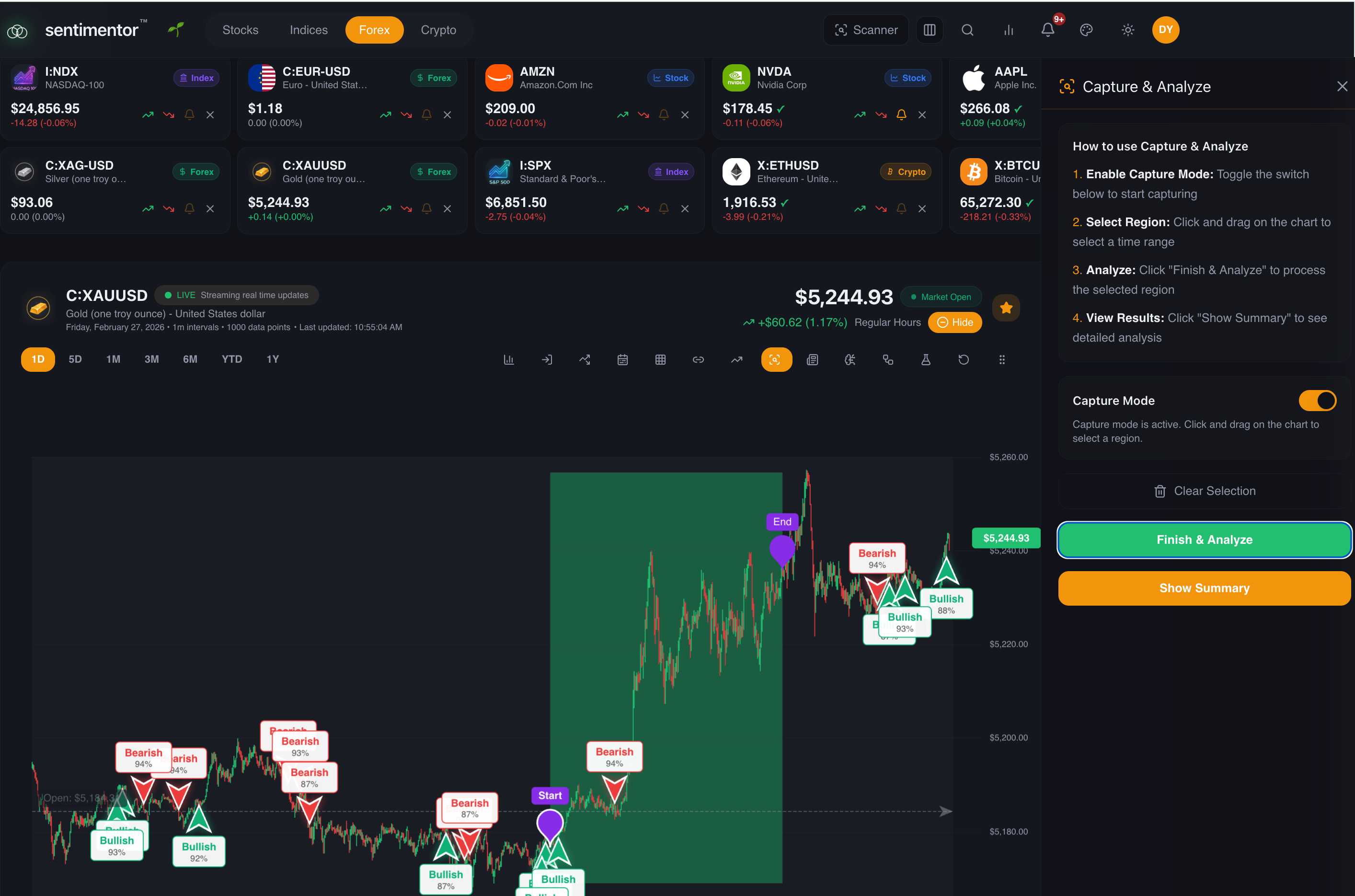 Sentimentor.ai  gallery image