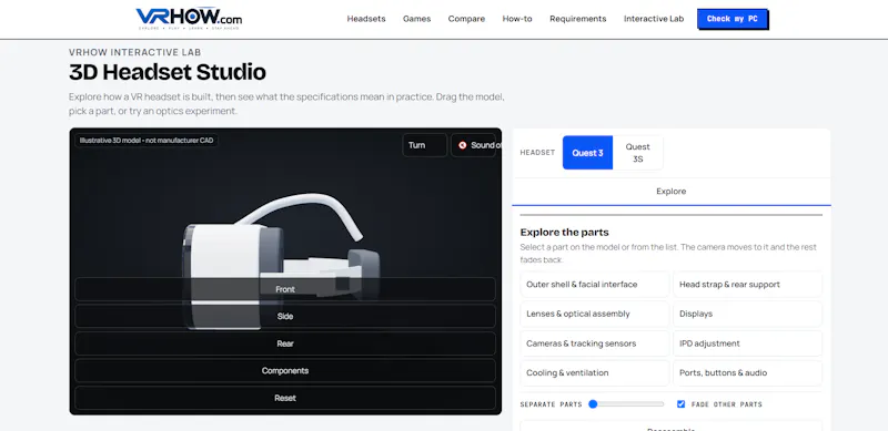 VRHow: VR Compatibility & Tools. screenshot 10