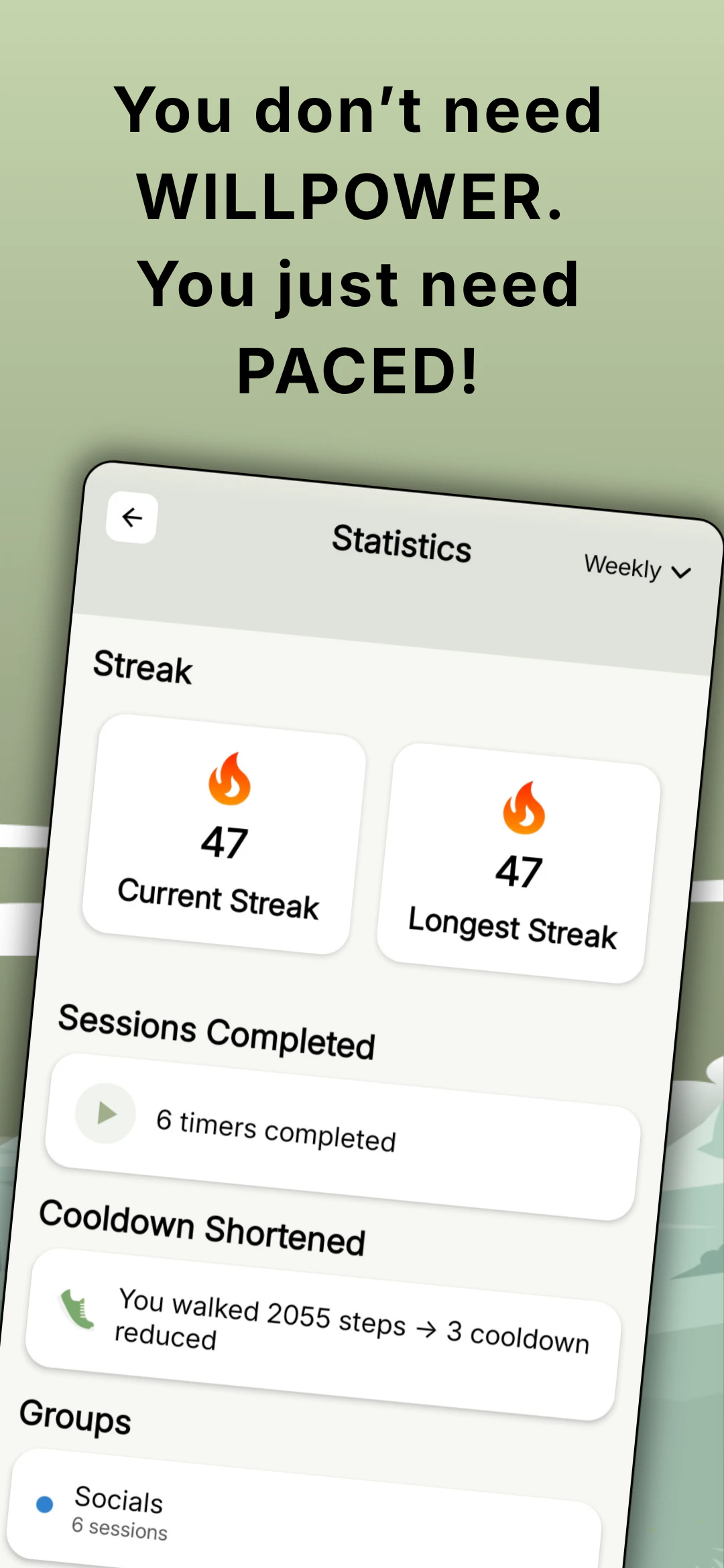 Paced: Focus & Screen Time screenshot 5