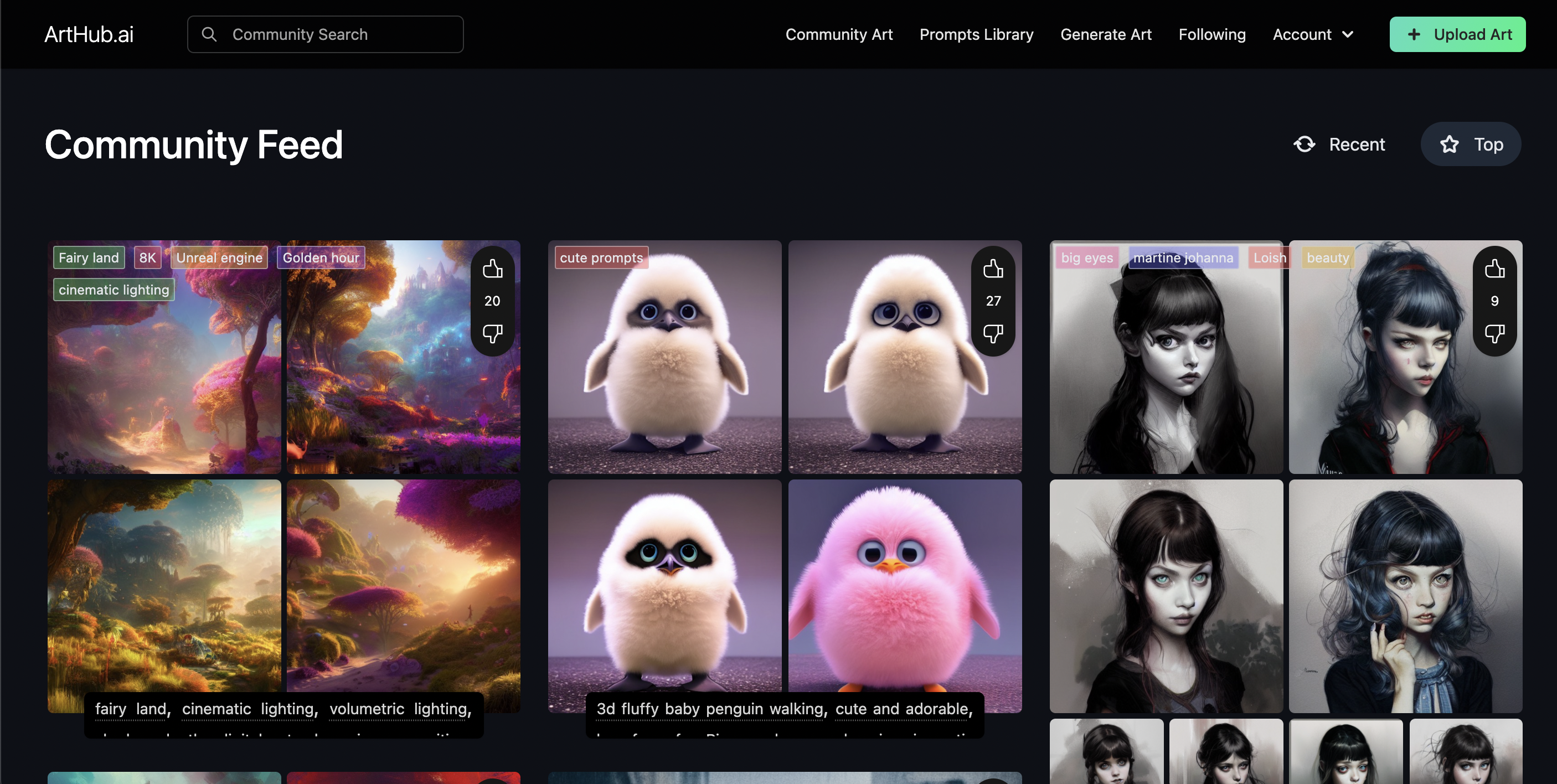 ArtHub.ai - Scopri, caricano e condividi l'arte generata dall'intelligenza artificiale media 2