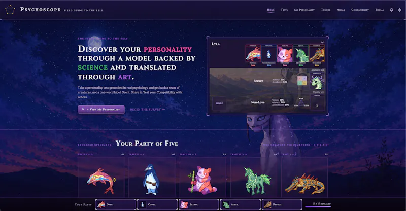 Psychoscope screenshot 1