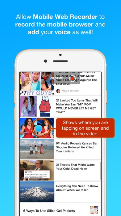 Mobile Web Recorder Image