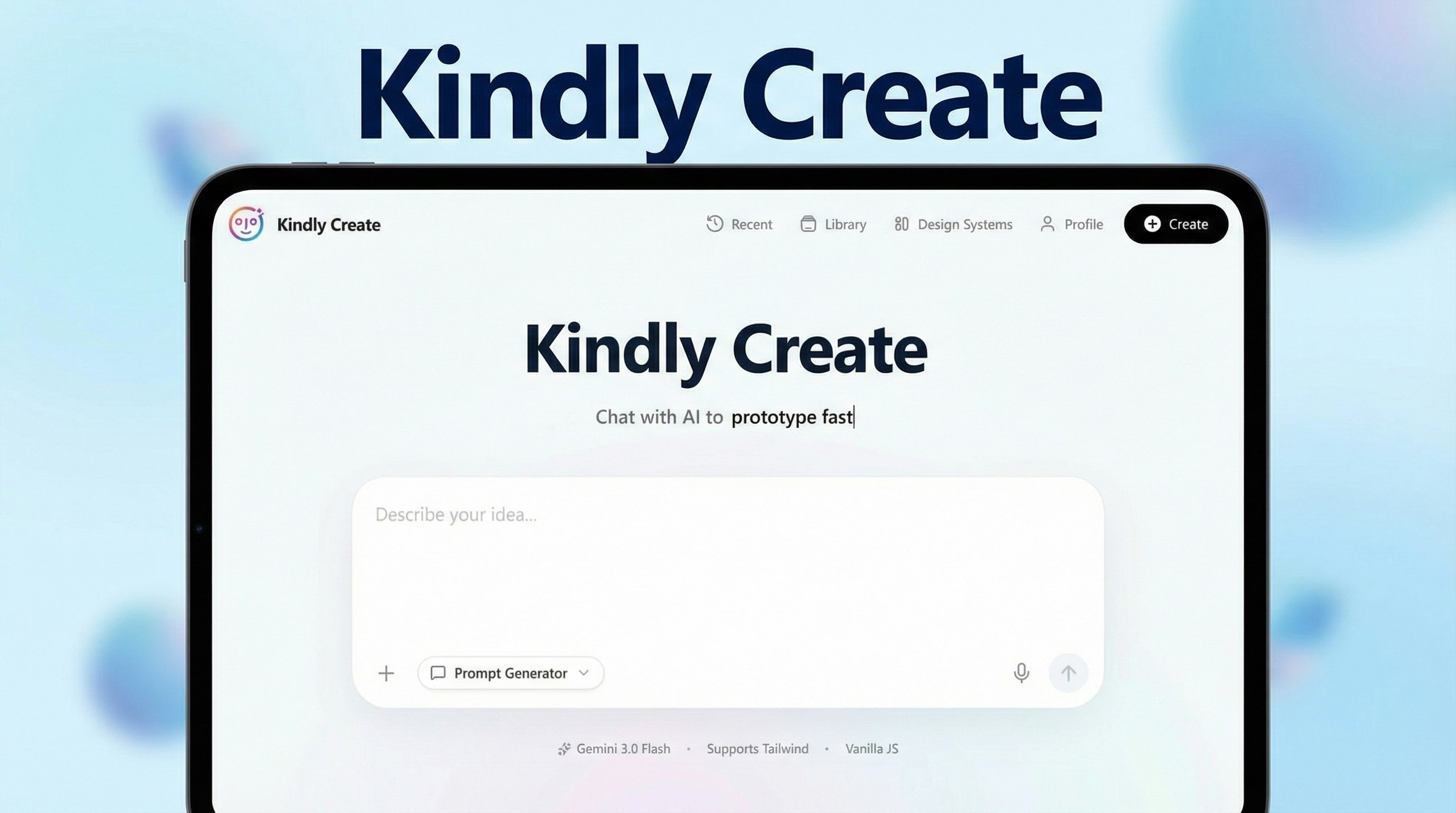 Kindly Create gallery image
