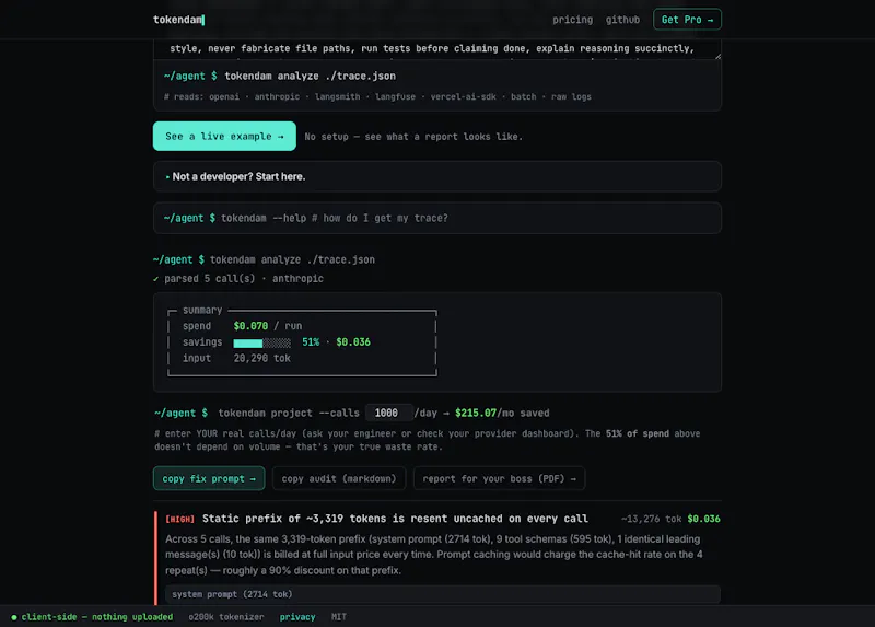 TokenDam screenshot 4