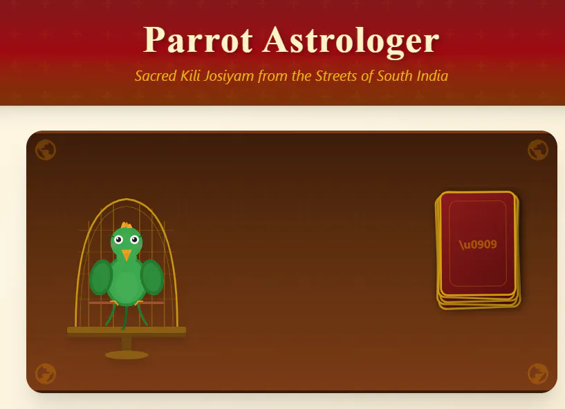 Parrot Astrologer