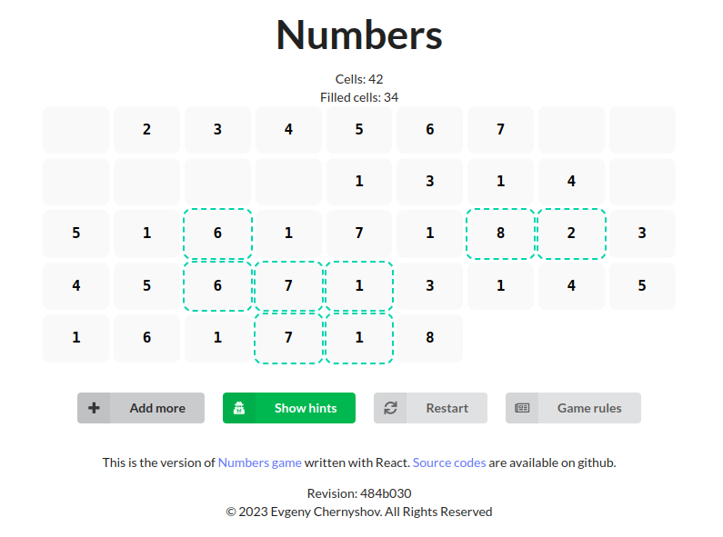 Numeri corrispondenti puzzle game media 1