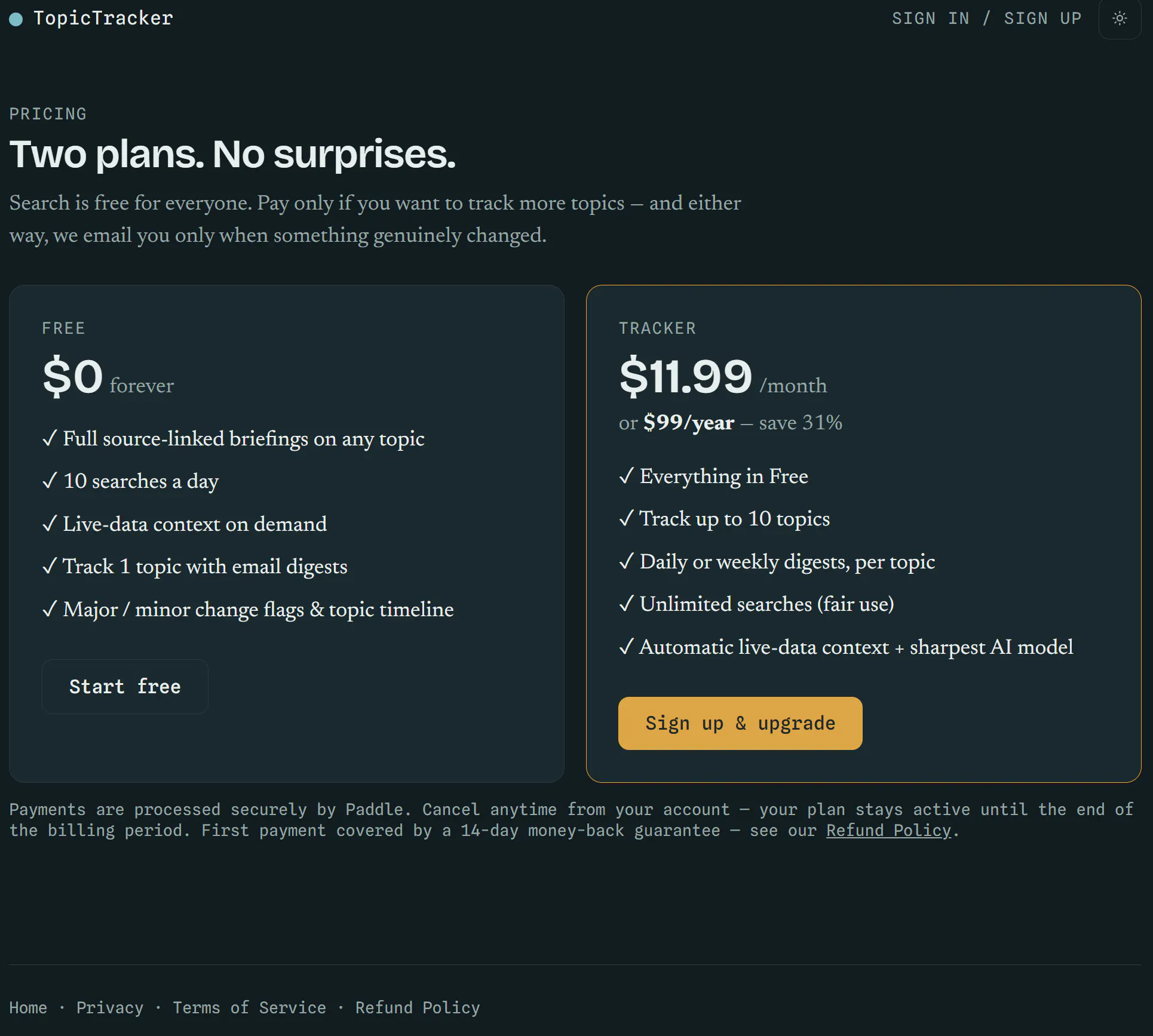 Topic Tracker gallery image