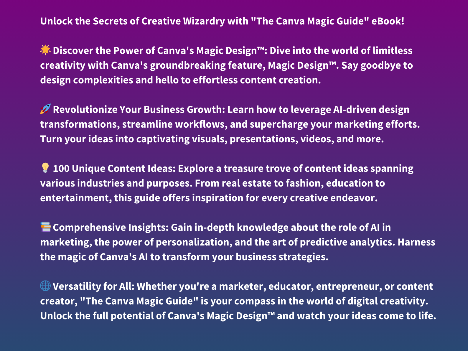 Canva Magic Design Guide media 2