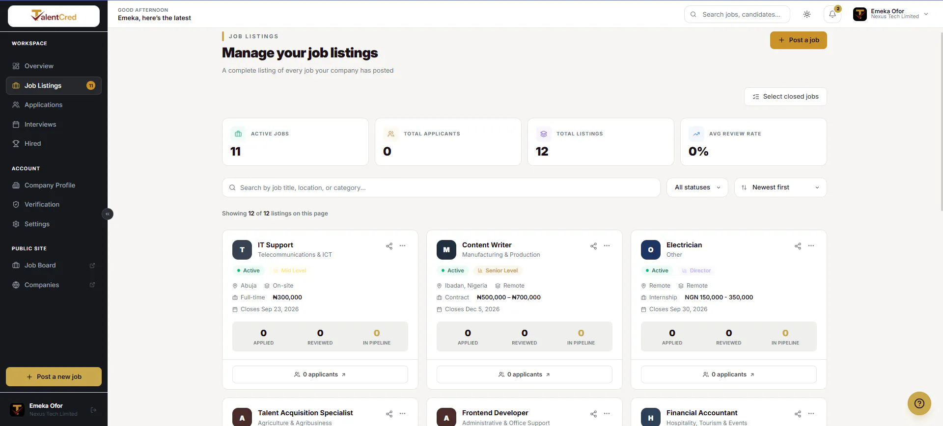 Talentcred gallery image