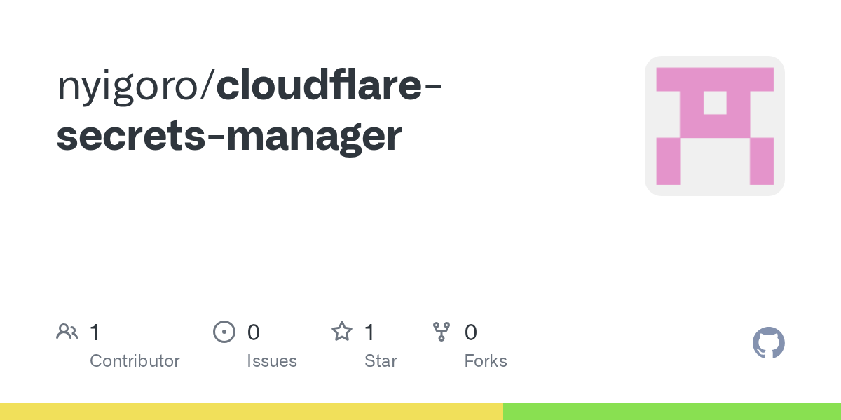 Cloudflare Secrets Manager gallery image