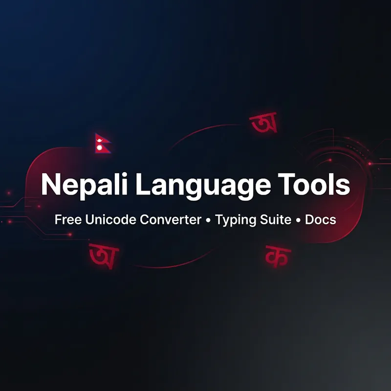 Nepali Language Tools screenshot 1