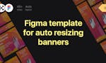 Figma template for auto resizing banners image