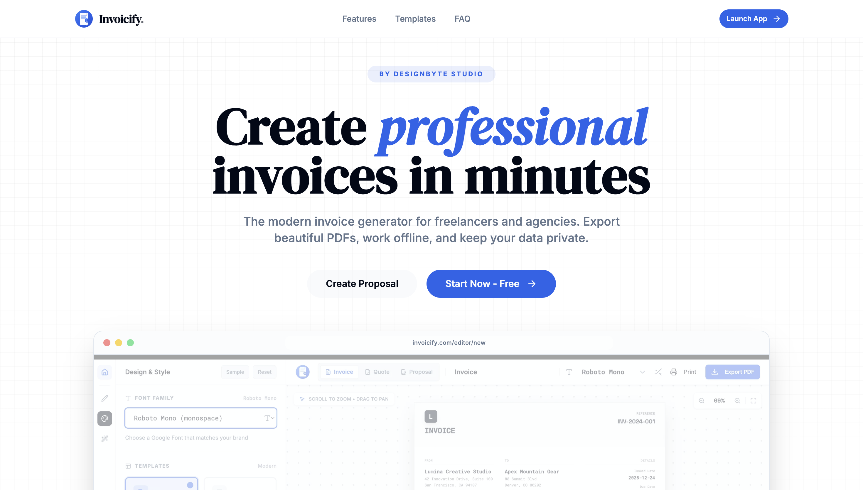 invoicify gallery image