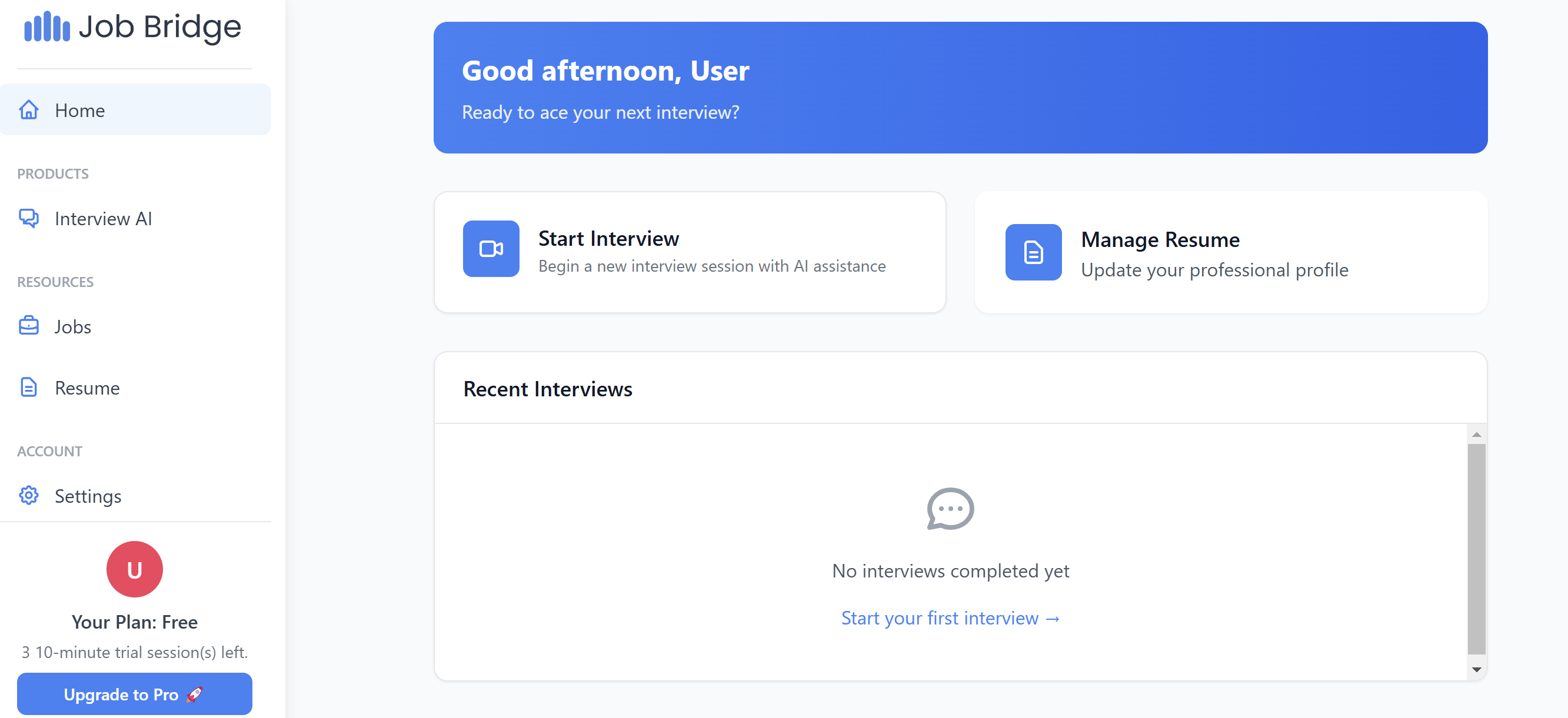Media Jobbridge - Hancurkan wawancara kerja seterusnya anda dengan bantuan AI masa nyata 1