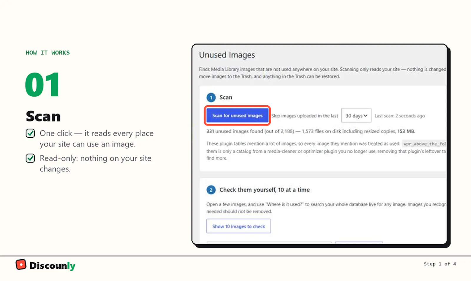 Discounly Unused Image Cleaner screenshot 3
