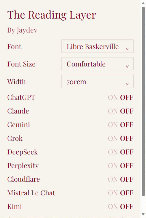 Reading Layer gallery image