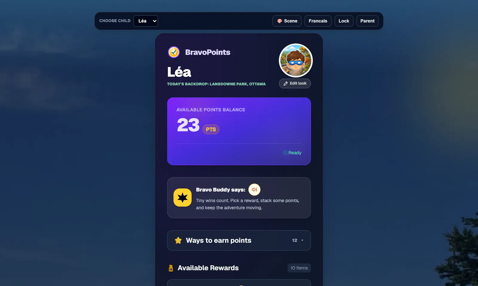 BravoPoints screenshot 4