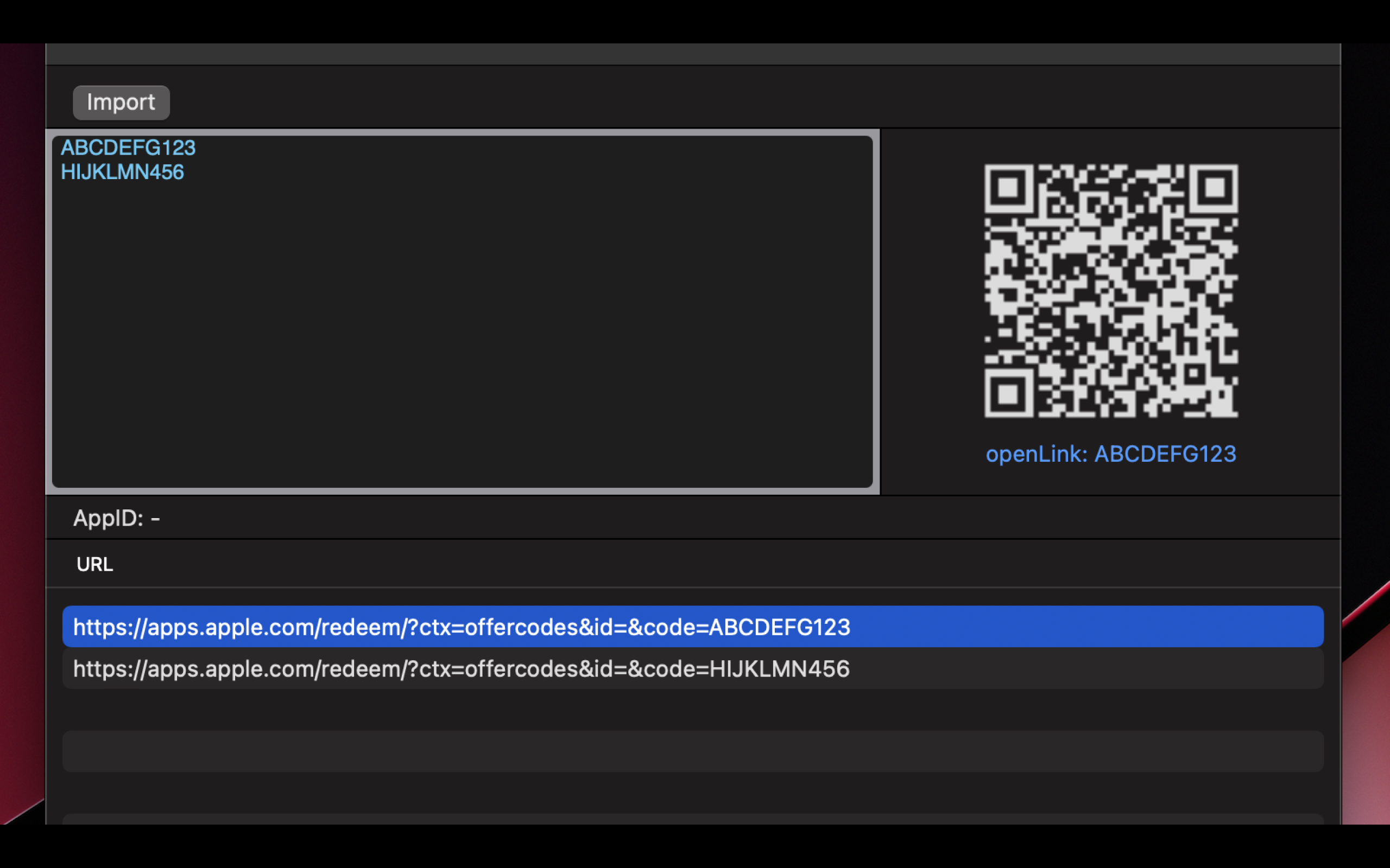 Codes promotionnels - code promotionnel à QR media 1
