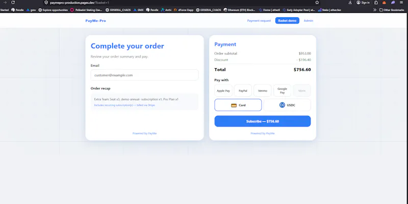 PayMe Pro *** XYZ Labs *** screenshot 4