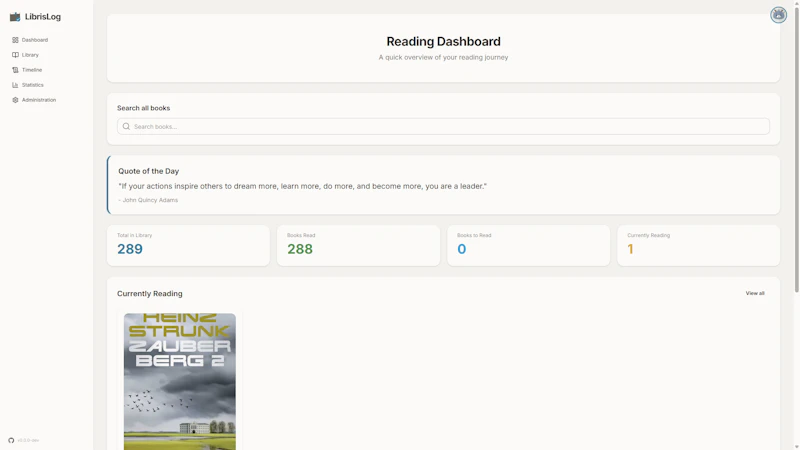 LibrisLog screenshot 1