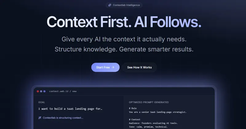 Contextlab screenshot 2
