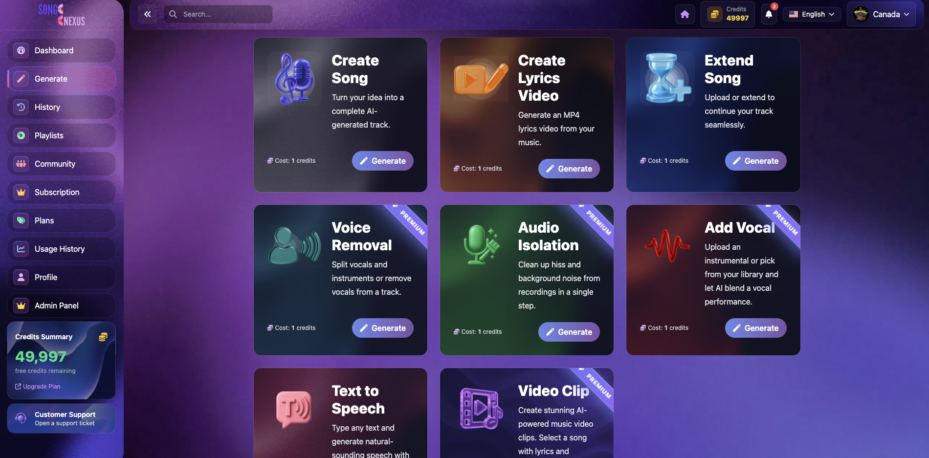 SongNexus gallery image