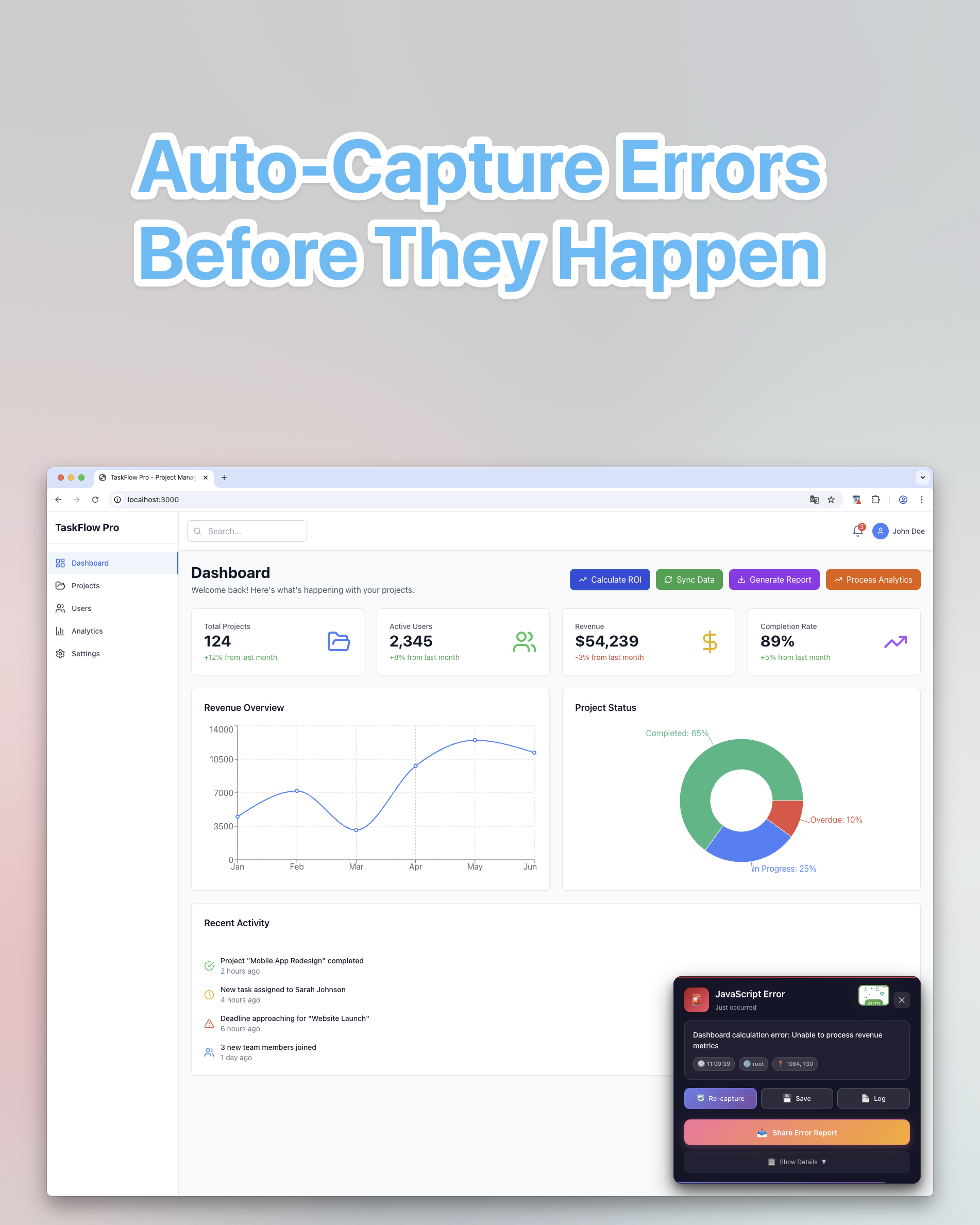 ErrorSnap – Console Errors with Context media 1