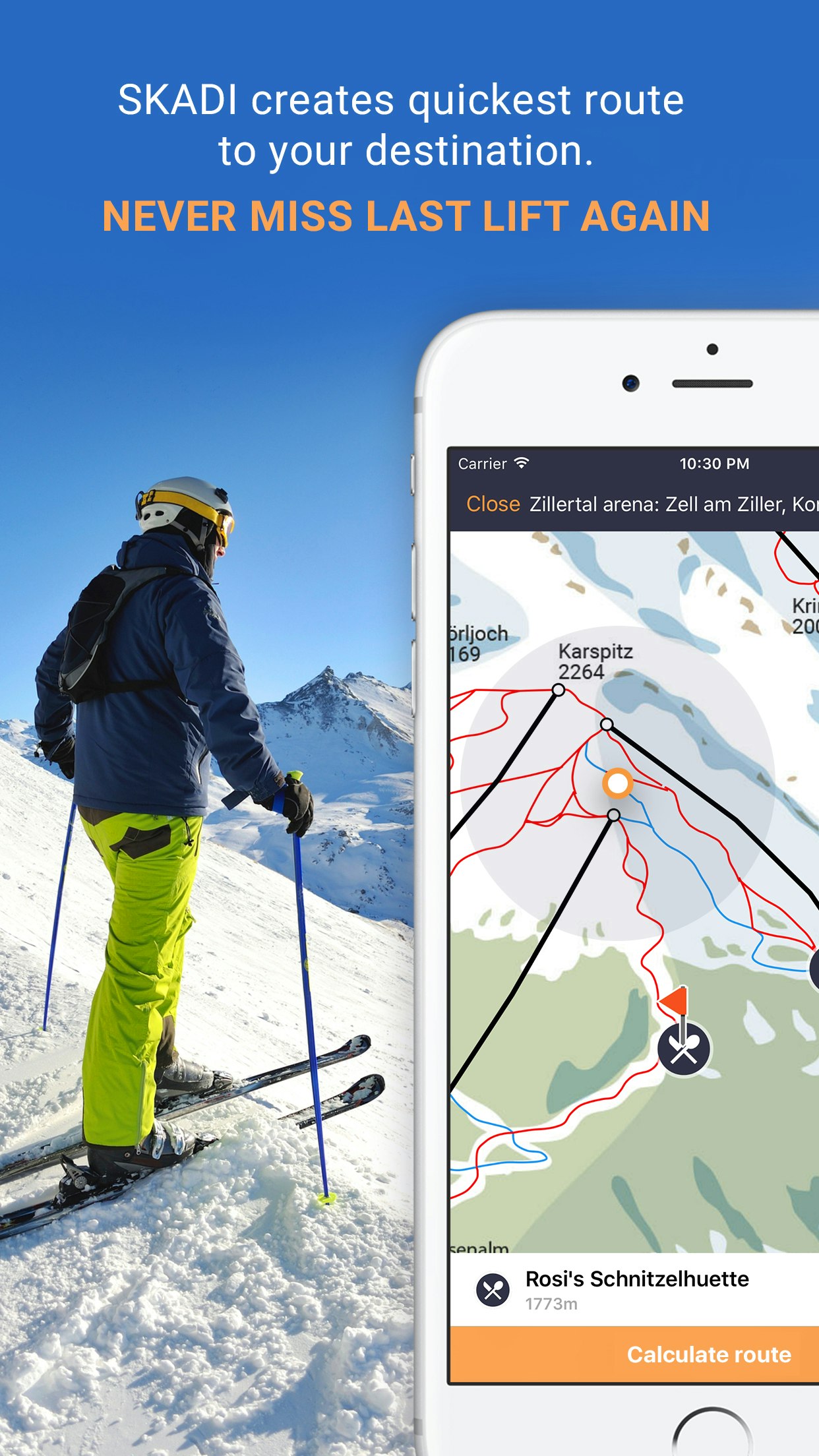 SKADI Ski Audio Guide, Adventure Game & Quest gallery image