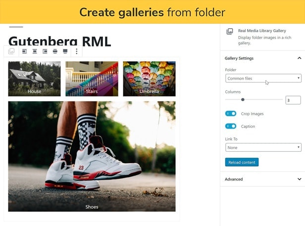 WordPress Real Media Library gallery image