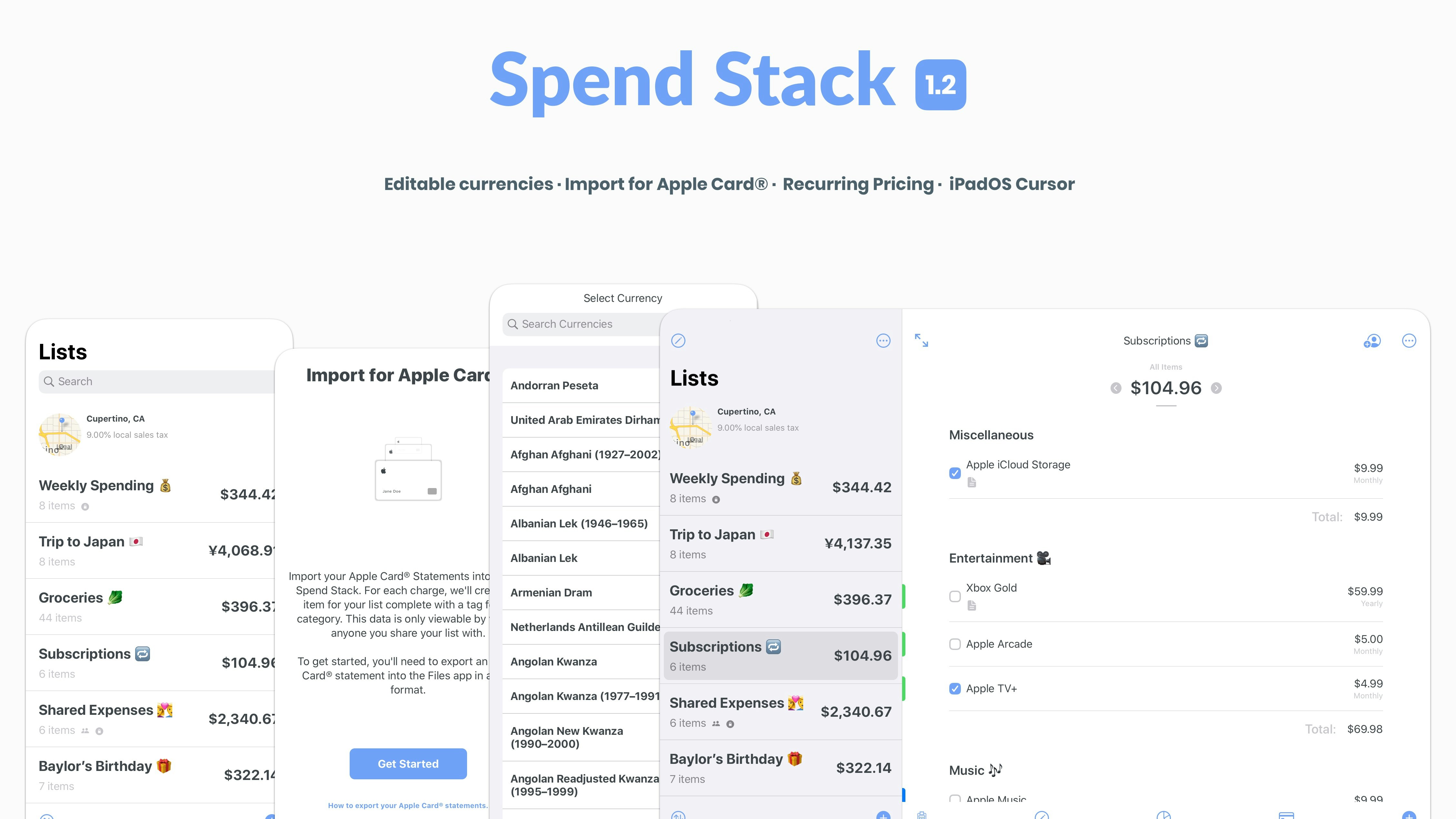 Spend Stack 1.2 gallery image